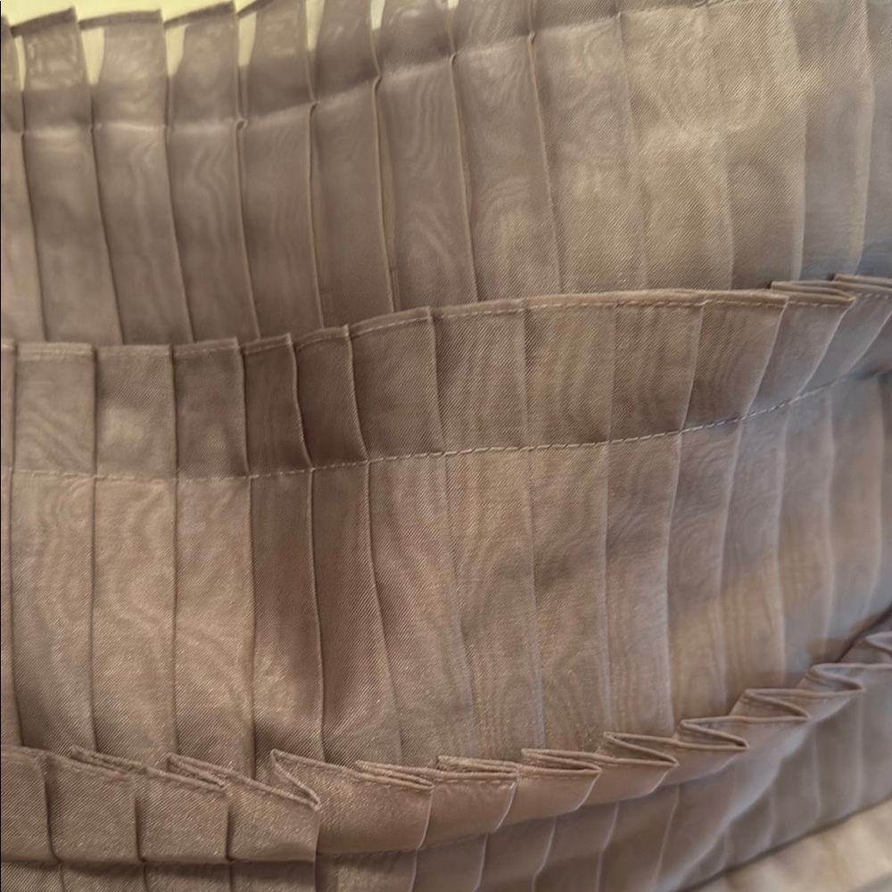 Calvin Klein Mauve Tiered Mini Dress - Picture 5 of 8